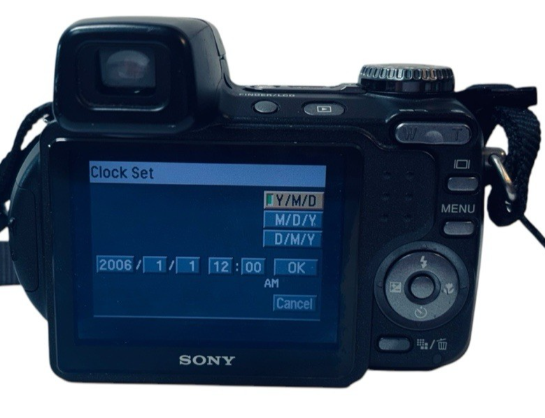 Sony Cybershot Super Steady Shot DCS-H1 5.1MP 12X Optical Zoom ~ TESTED~WORKS