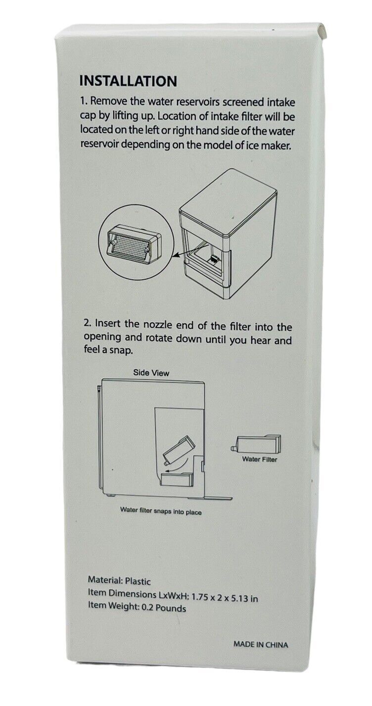 CRYSTALA Premium Ice Maker Water Filters, CRYSTALA Model: CF54 NEW