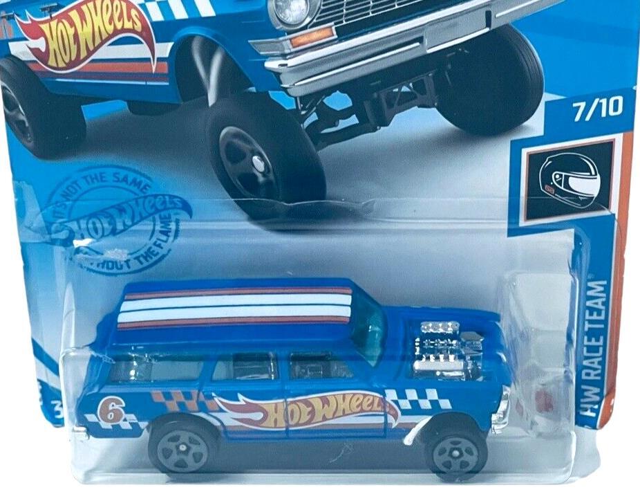 ‘64 NOVA WAGON GASSER 7/10 2022, #232/250 HW RACE TEAM Hot Wheels - BRAND NEW