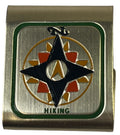 BSA HIKING METAL BELT SLIDE MERIT CLIP BOY SCOUTS OF AMERICA