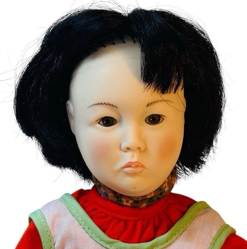 13" Effanbee Oriental Orange Blossom Doll Designed By Doll Artist Joyce Stafford