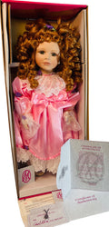 MARIE OSMOND DOLL 18" MARGOT (NRFB) PORCELAIN W/ORIGINAL BOX & COA