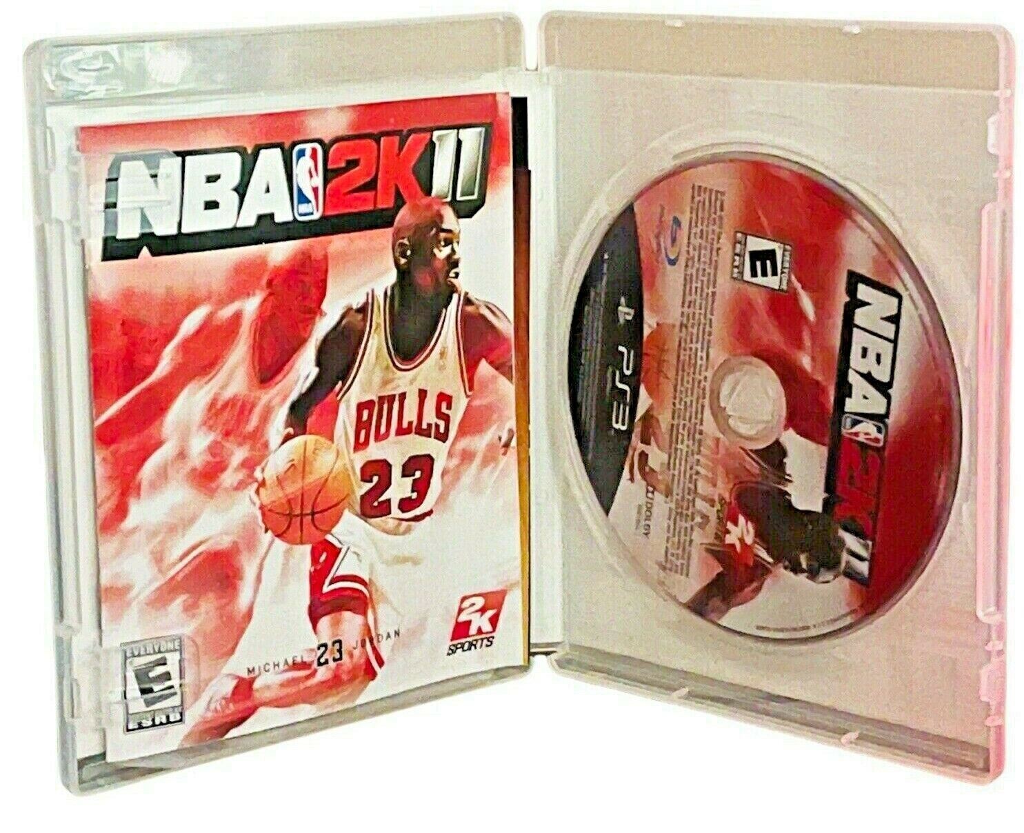 NBA PlayStation PS3 NBA 2K11 Game HD 1080p w/Manual & Exclusive Game Play Code