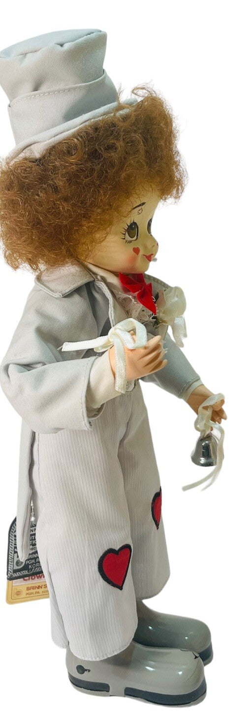 Clown Doll Calendar June Wedding Bells A Grooms Delight 13.5" Brinn's!