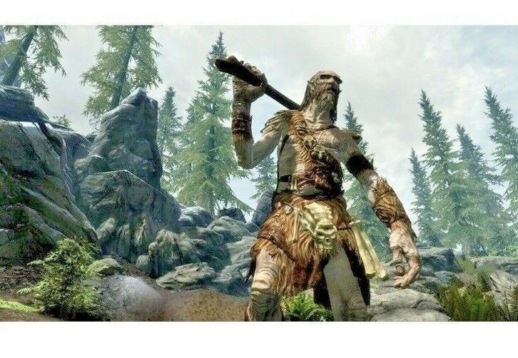 Skyrim Xbox 360, The Elder Scrolls V: 2011 Includes Full Size Map "MINT"