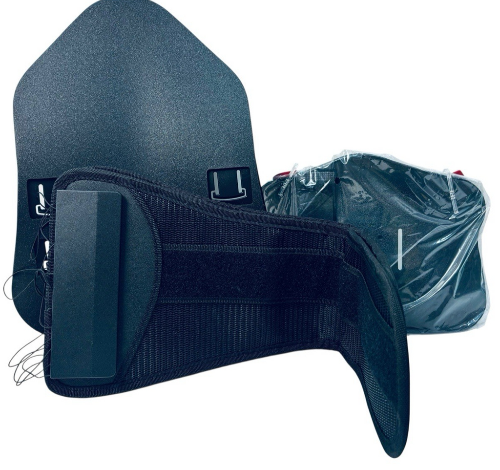 Back Adjustable Support Belt 25-36" w/2-Posterior Back Panels & Instructions NEW