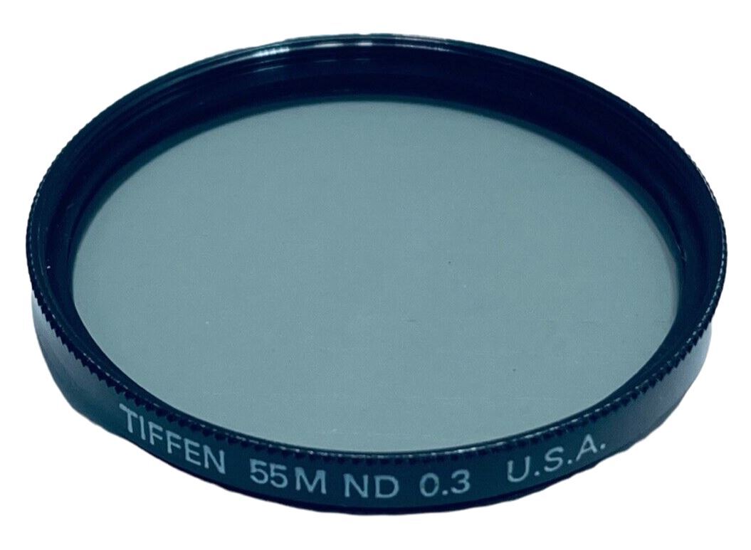 Tiffen 55M Lens ND 0.3 USA & 2-HOYA PL 55 Ø & 58 Ø W/Cases Made in Japan/MINT