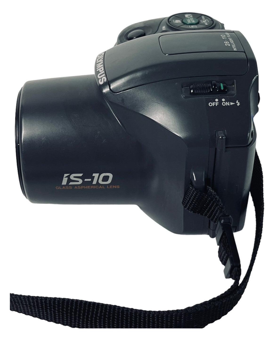 WOW!! OLYMPUS IS-10 35mm Camera Glass Aspherical Lens, 28-110 Intelligent Flash