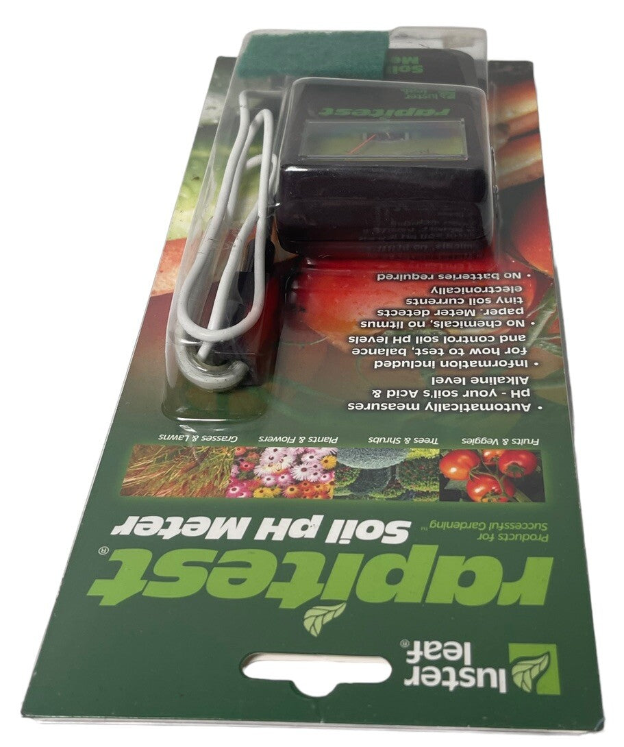 PH WITH CORD SOIL LAWN FLOWER PLANT TEST METER GARDEN TESTER RAPITEST 1840
