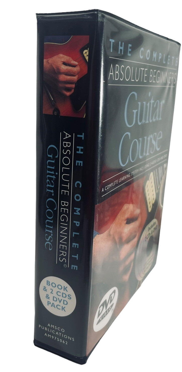 Guitar Course (2CDs & DVD) Complete Absolute Beginners EXCELLENT CONDITION