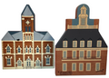 The Cat's Meow Wooden CLATON COUNTY COURTHOUSE 1890 ~ WILLIAMSBURG GOV PALACE 93