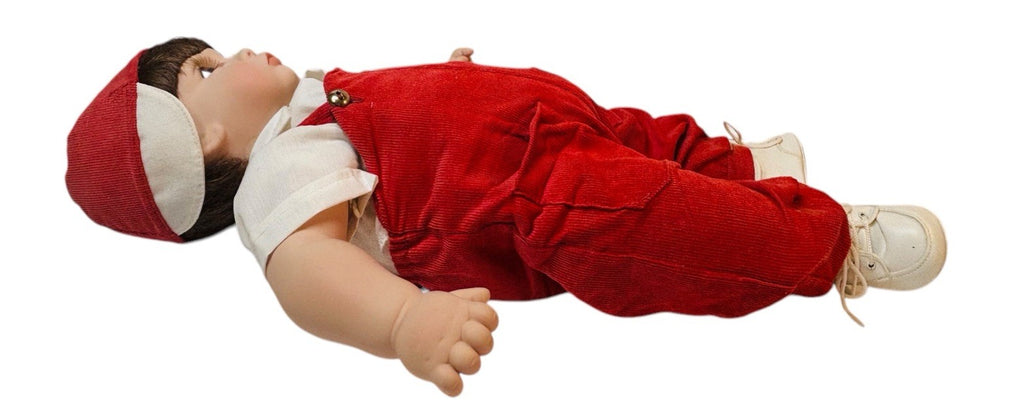 TERRI DEHETRE LEGACY DOLLS 20" BOY PEANUT VINYL BABY DOLL, Weigh 3.10 Lbs.