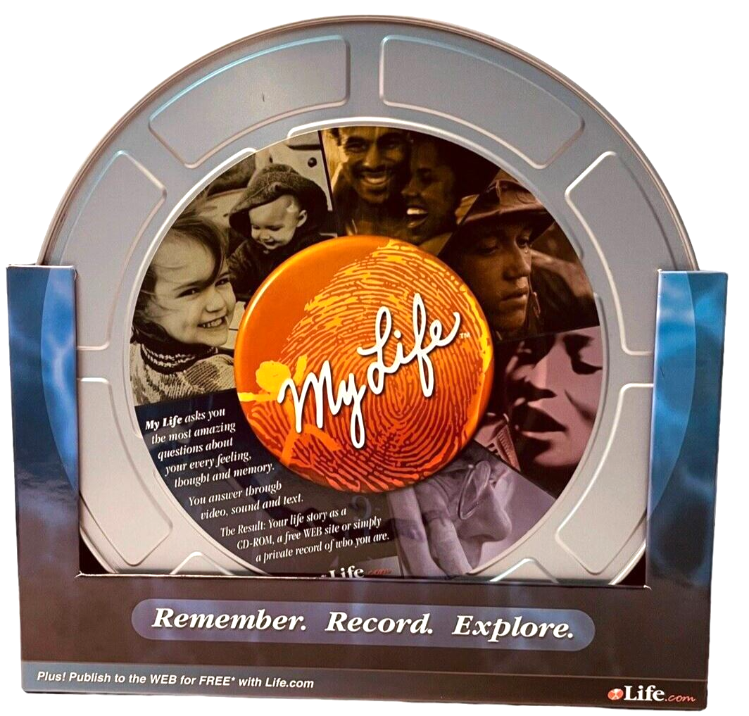 My Life Software Program (PC CD Boxed) Remember ~ Record ~ Explore - BRAND NEW