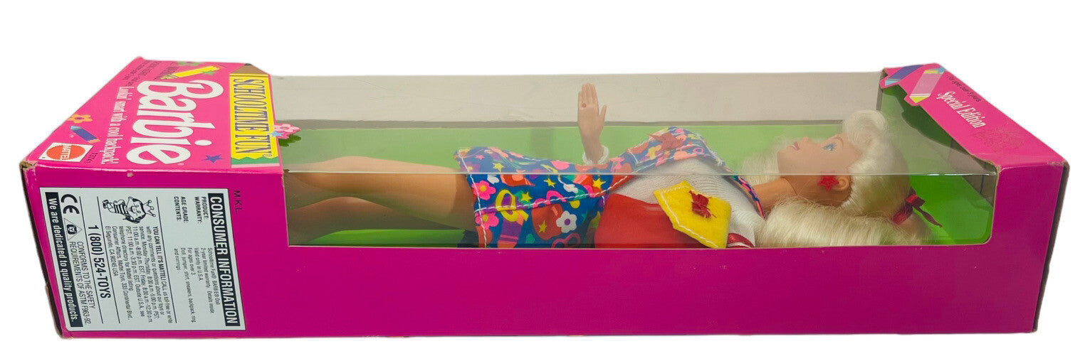 MATTEL 1994 SCHOOLTIME FUN Barbie Doll Special Edition 13741~VINTAGE BRAND NEW