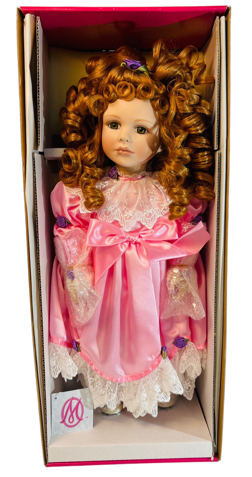 MARIE OSMOND DOLL 18" MARGOT (NRFB) PORCELAIN W/ORIGINAL BOX & COA