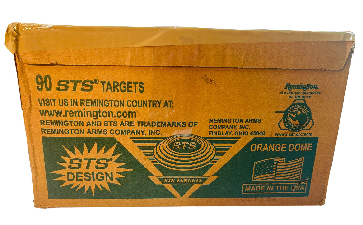 Remington Orange Dome Clay Skeet Shooting Targets 75 Blue Rock - STS DESIGN