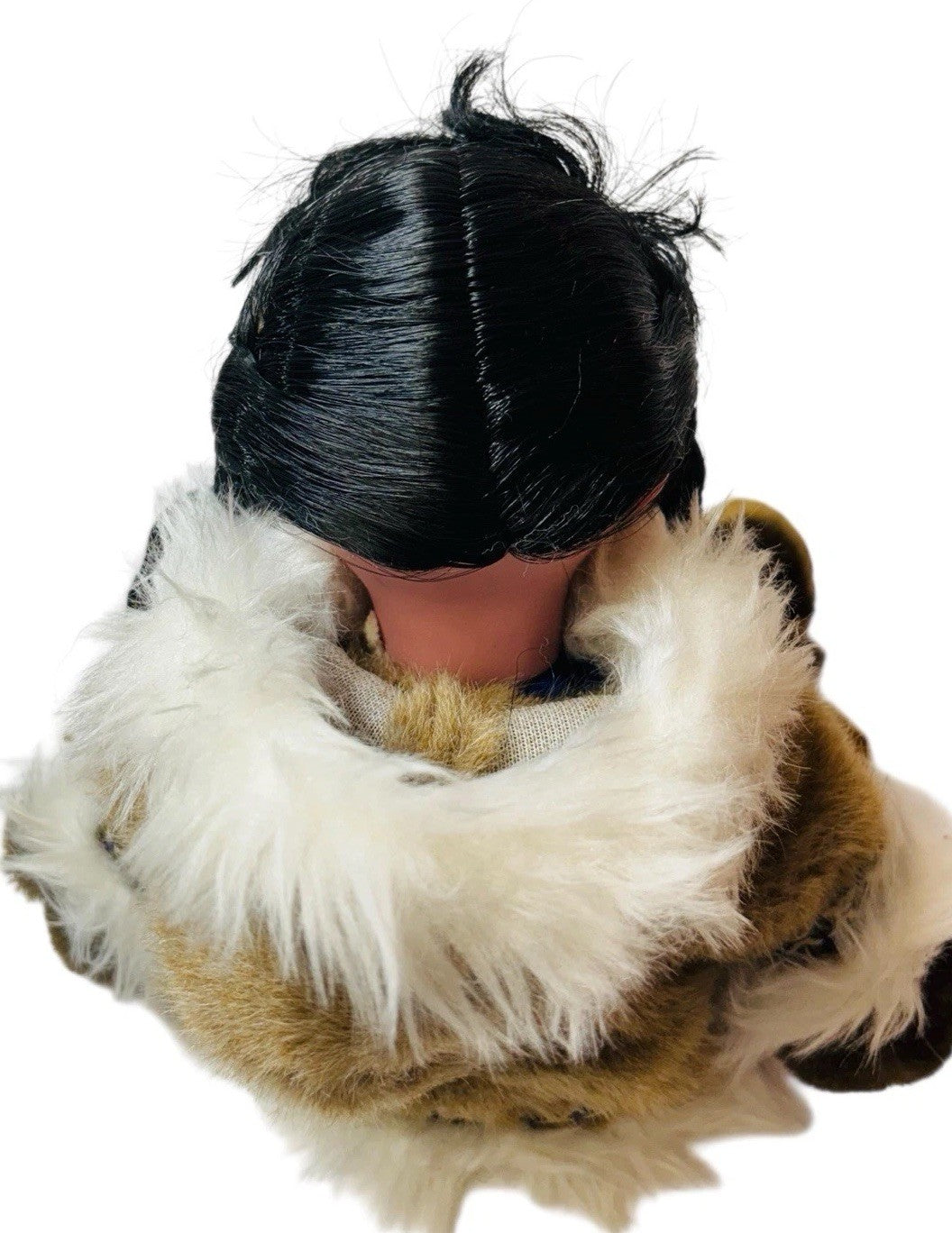 Alaskan Friends Arctic Circle Eskimo Girl Doll Fur Coat Alaska (XX0036)