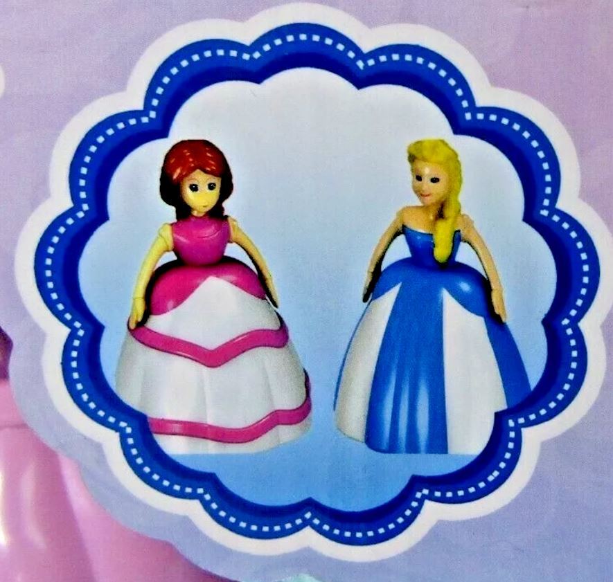 BRAND NEW Dollhouse "w/2 ANIMATOR DOLLS" 3.5" Tall 13 & ALL ACCESSIORS