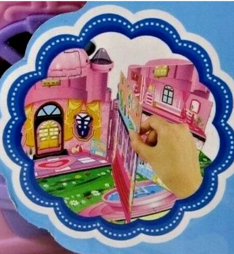 BRAND NEW Dollhouse "w/2 ANIMATOR DOLLS" 3.5" Tall 13 & ALL ACCESSIORS