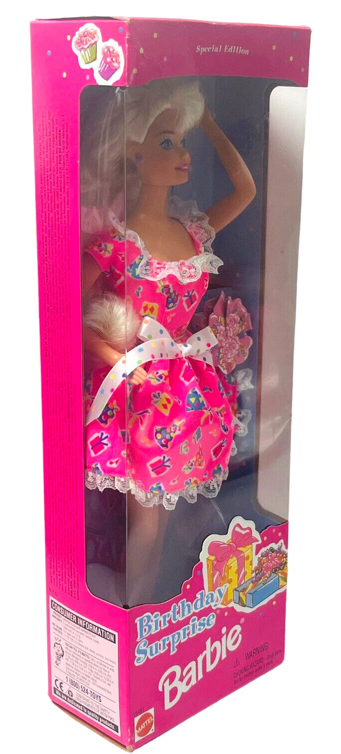 Mattel 1996 Barbie Doll Birthday Surprise Special Edition 16491 - VINTAGE - NRFB