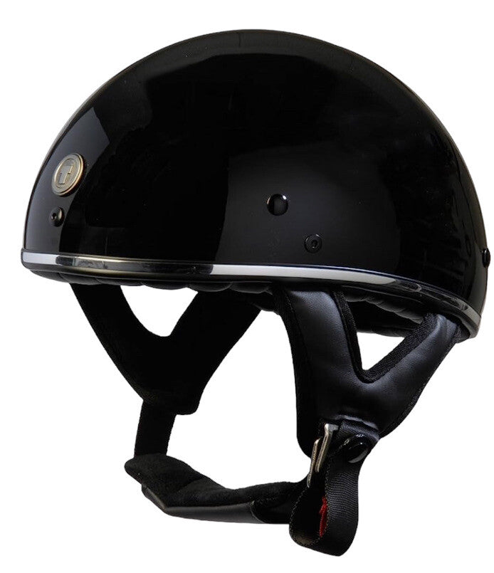 TORC T5 Retro Motorcycle Helmet DOT 3XL, Fiberglass Cruiser Half Shell Open Face