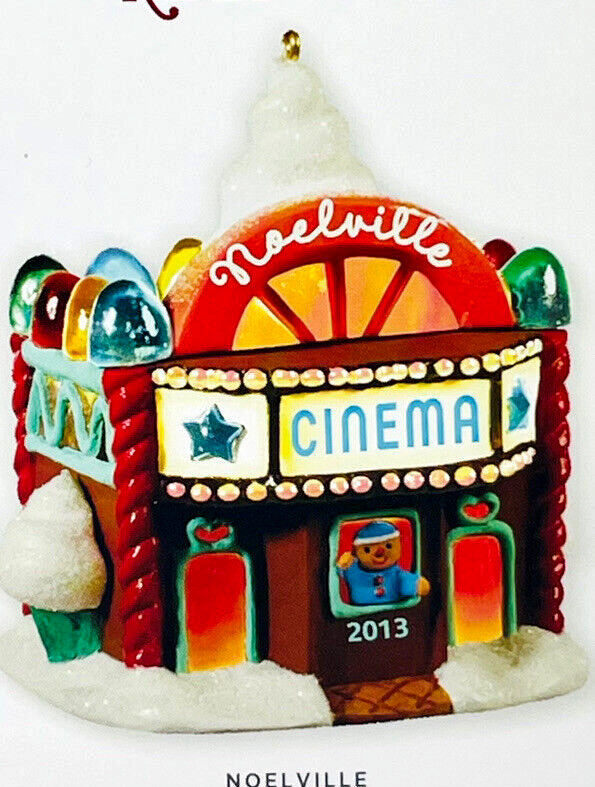 NEW Noelville Cinema 8th in Series 2013 Collectible Ornament - Hallmark Keepsake