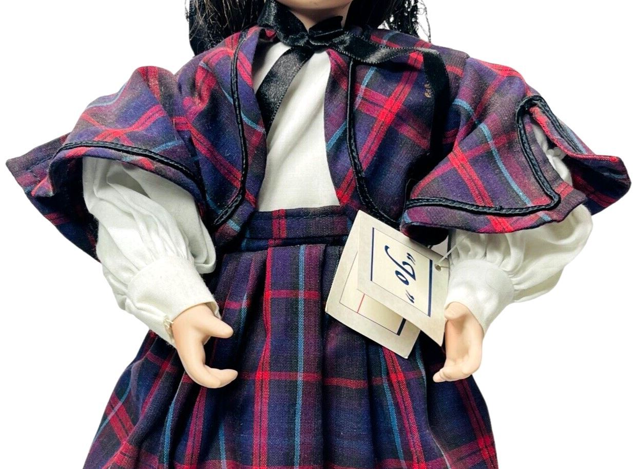 THE LITTLE WOMAN COLLECTION 1994 PORCELAIN DOLL JO No. 3108FB w/CERTIFICATE