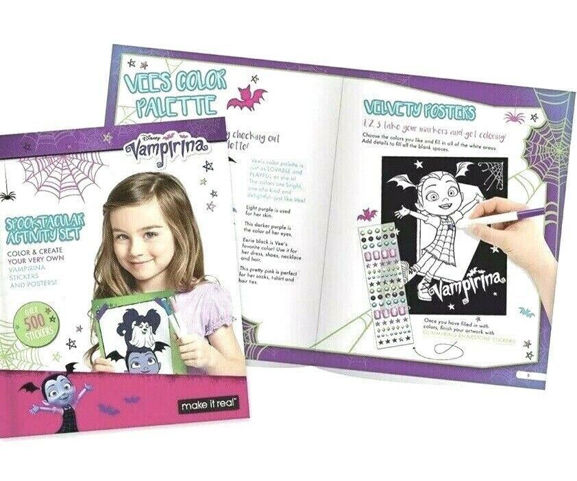 Vampirine Spooktacular Art Activity & Game Set ~ By: Disney