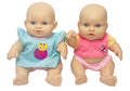 Girl Doll Anatomically Correct (Chubby Baby) 9" 947 & 950 TR-16, Lot Of 2.