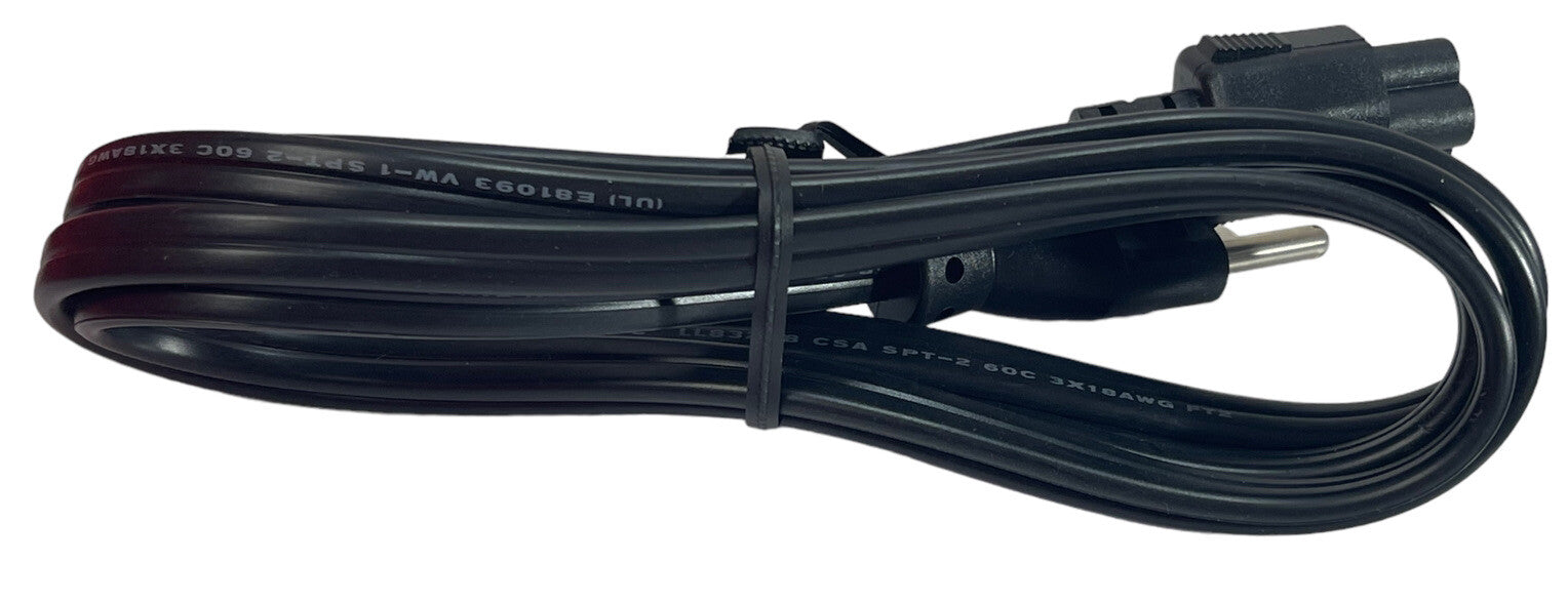 AC POWER SUPPLY CORD 3-PIN 3X18AWG HITACHIS.D. E81093 ~ HSD-022 ~ 6FT.