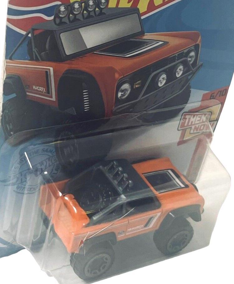 CUSTOM FORD BRONCO 6/10 THAN AND NOW 1:64 Scale 2020 Hot Wheels #163 - BRAND NEW