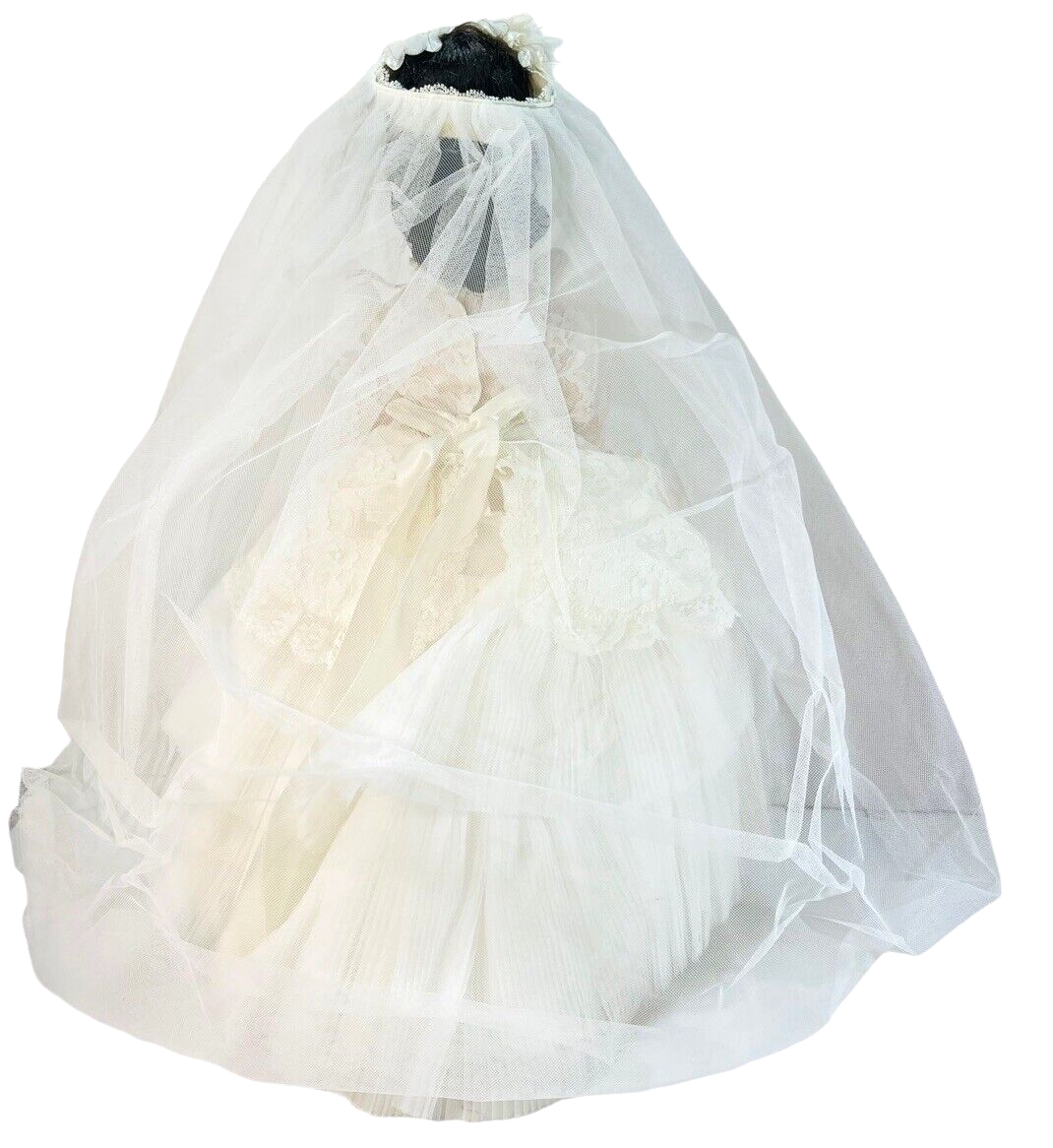 Madame Alexander DOLL 17" ELISE BRIDE #1685 ~ Brown Hair/Blue Eyes.