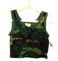 Toddler Camouflage Tank Top Size 18 Months by; Young Commandos, Made In USA~NEW