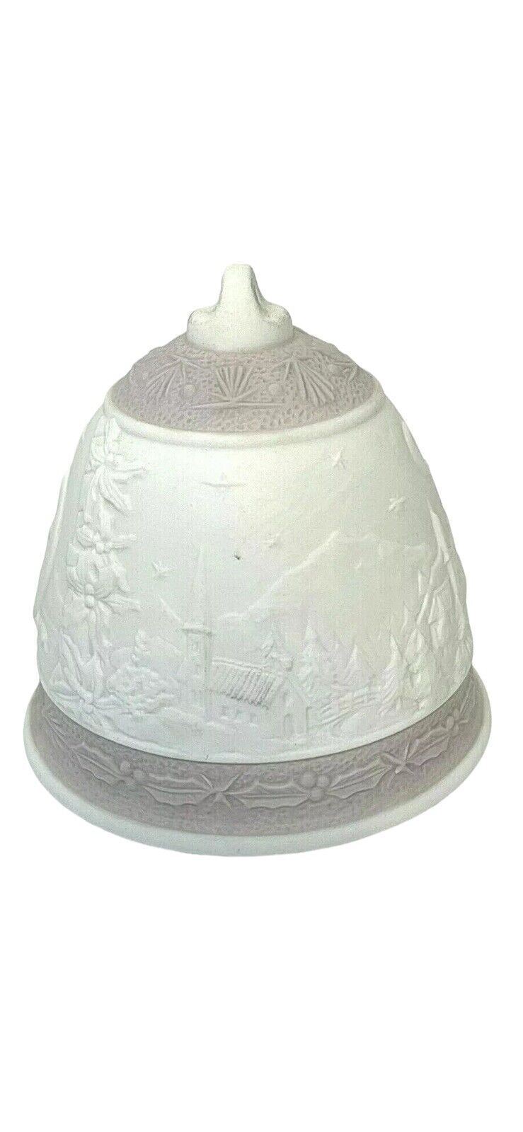 1992 LLADRO MATE PORCELAIN BELL FIGURINES #5.458 Campanita Navdad-LOT OF 2-MINT