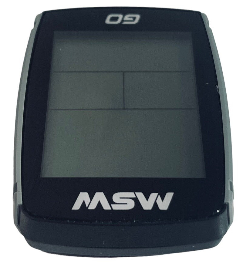 GPS WIRELESS CYCLING COMPUTER W/ACCESSORIES & MANUAL/MSW MINIC GO