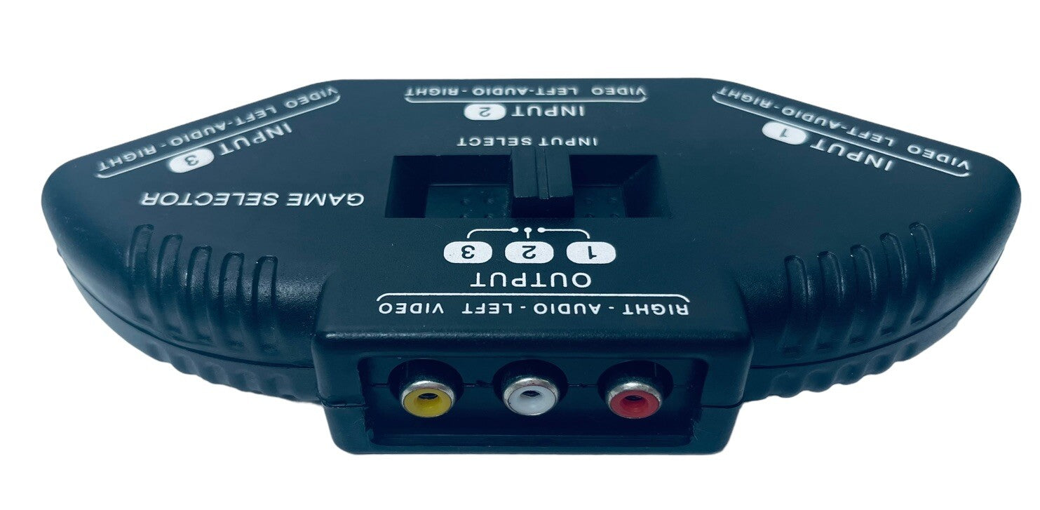 MINT! Game Selector B/S-001 AV Splitter with Cables