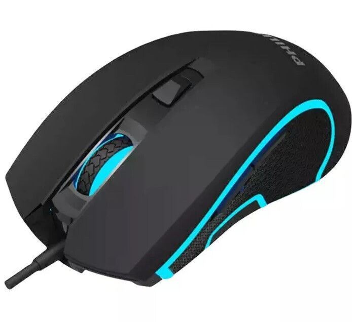 Gaming Mouse Momentum by  Phillips Wired Adjustable DPI -Up-to 3600DPI