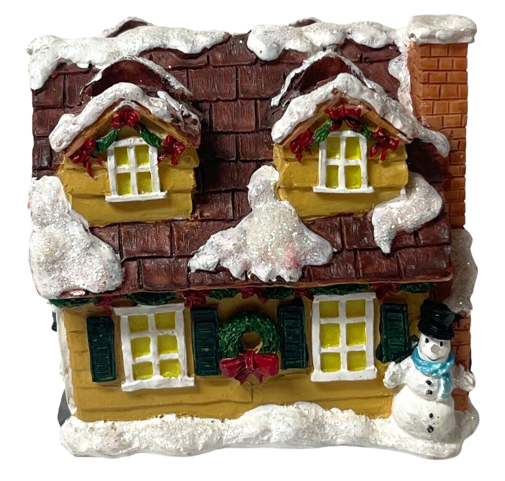 MINT Christmas House Holder w/Reindeer Spreaders Knives