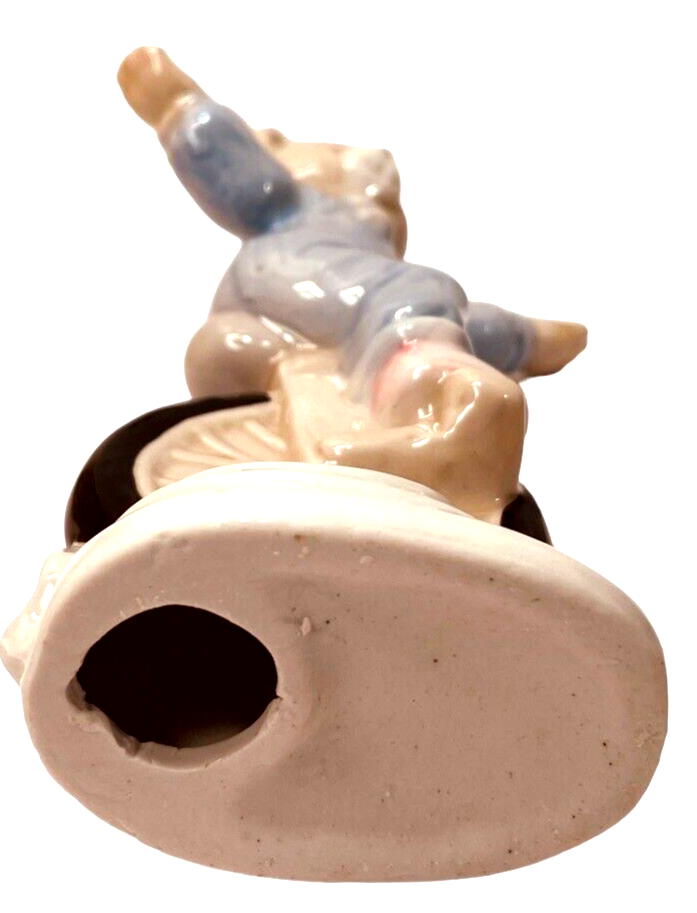 Porcelain Circus Bear on Unicycle Figurine - Sorrento Collection - Original Box