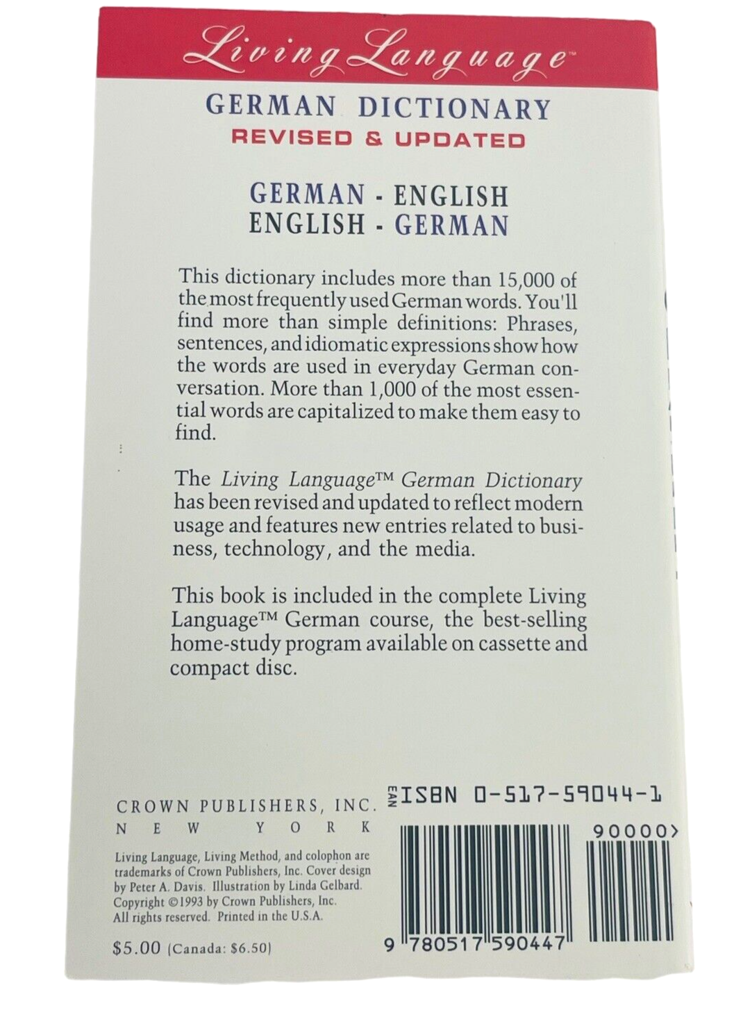 Couse in GERMAN Completed by Walter Kleinman ~ 1993 Revised & Updated