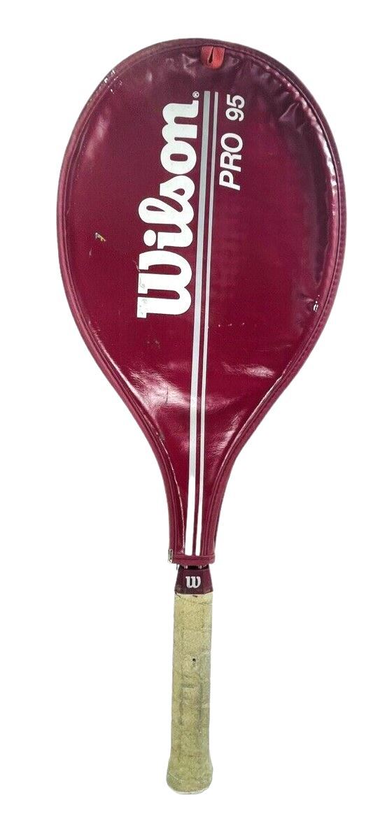 Wilson PRO 96 Tennis Racquet 4 5/8 VIBRA CONTROL + Beta Gel Handle ~ VINTAGE