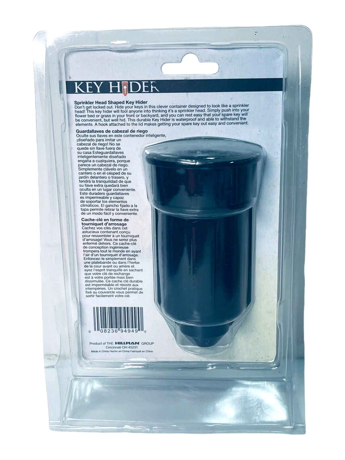 NEW KEY HIDER ~ CLEVER DESIGNED SPRINKLERE HEAD KEY HIDER ~ SEALED IN PACKAGE