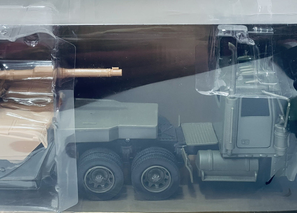 New Ray 1:32 Die Cast G-Gauge Military Freightliner Abrams Tank LongHauler