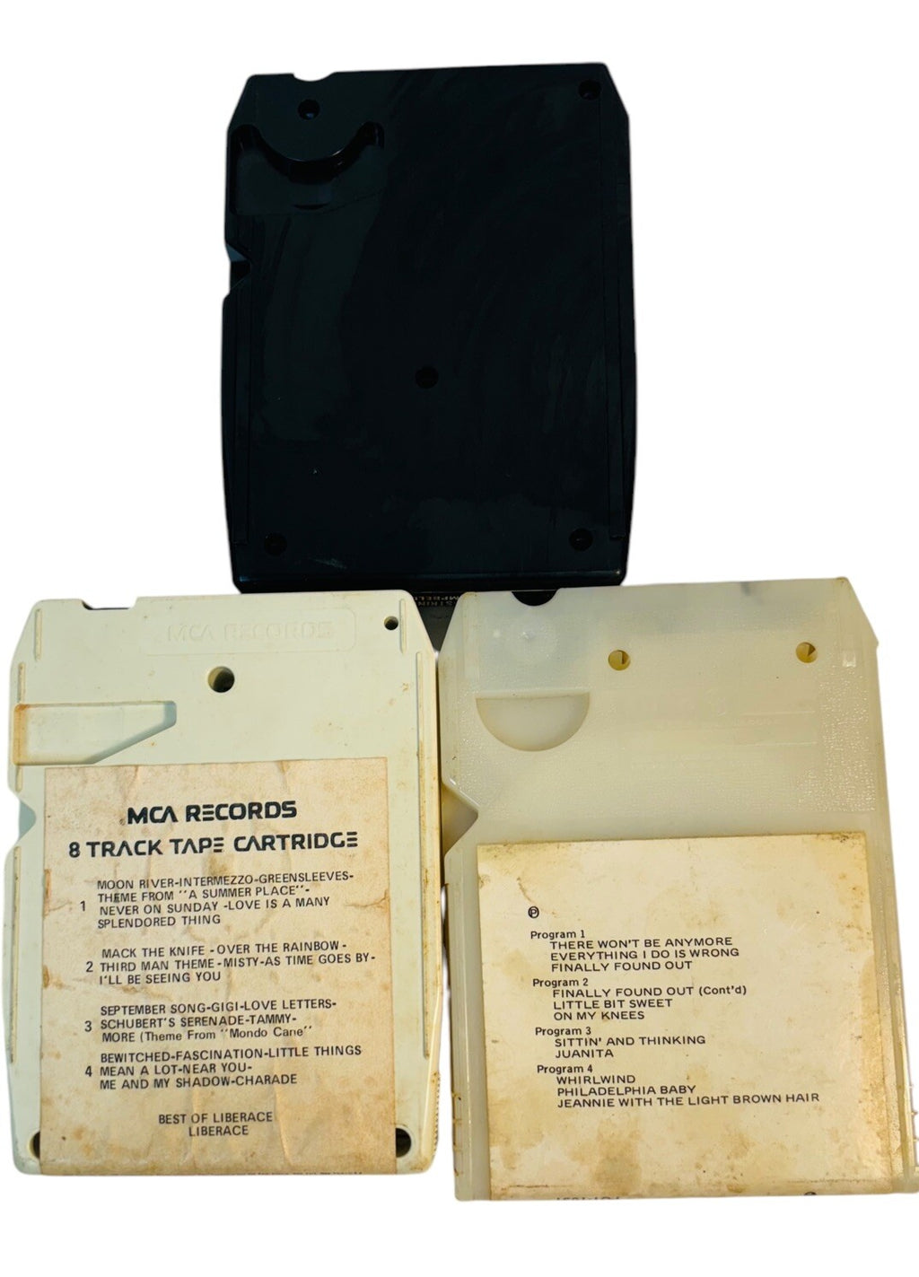 VINTAGE 8 TRACK TAPES MUSIC COLLECTION of ROCK, POP & COUNTRY, LOT 12 Tapes.