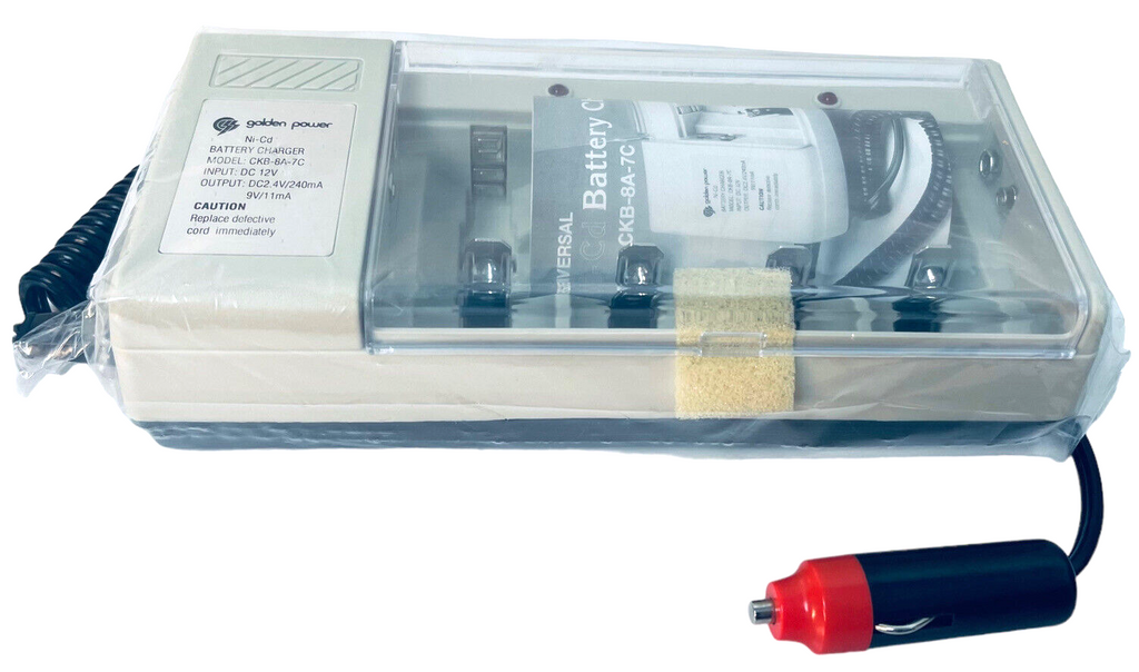 Universal Car-Plug Battery Charger NI-CD 7-Hour Quick Charge By Golden Power NEW