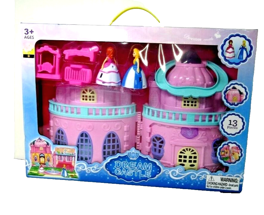BRAND NEW Dollhouse "w/2 ANIMATOR DOLLS" 3.5" Tall 13 & ALL ACCESSIORS