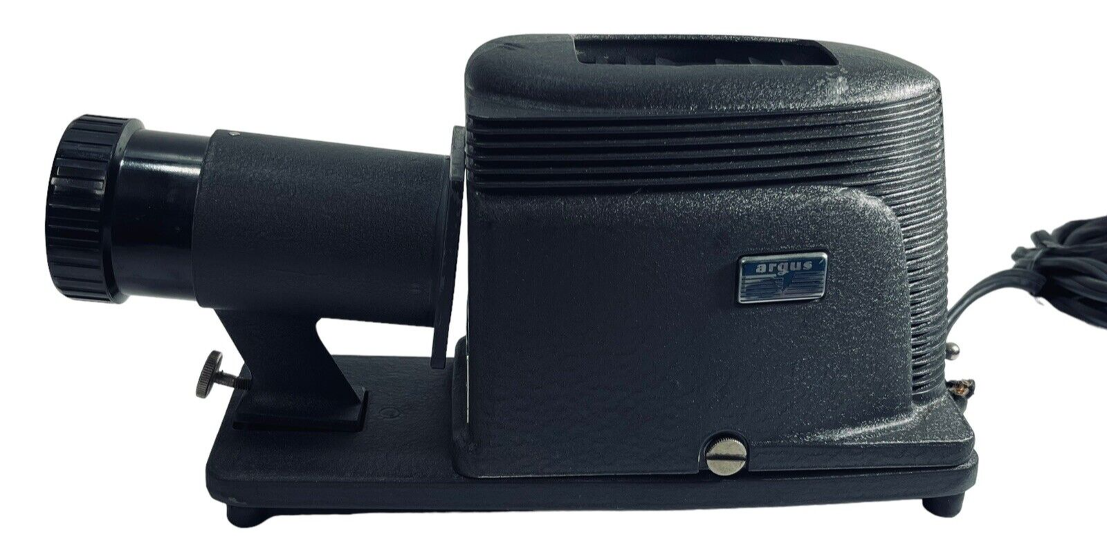Argus Slide Projector 4-Inch Projection Anastigmat f3.5 w/Case ~ 1940s Vintage
