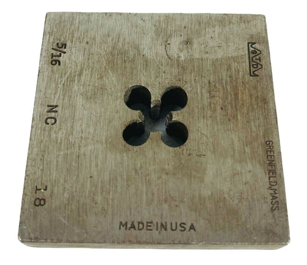 Tap & Die Square Bolt Die 5/16 NC 18GTD No. 275 Solid 2-1/2" Greenfield