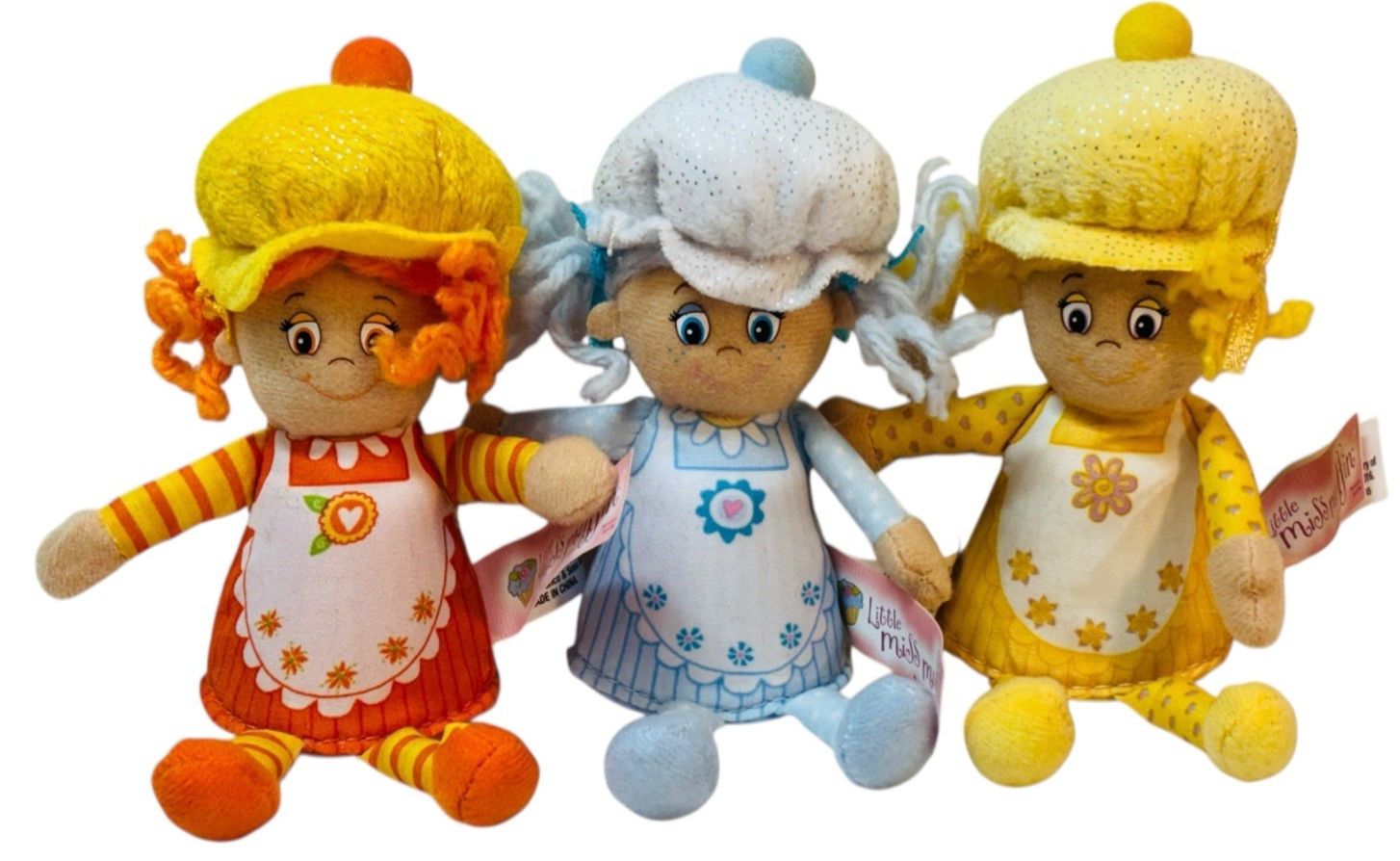 2011 Little Miss Muffins 8” Jay at Play Toy Baby Doll Collection Lot of 6