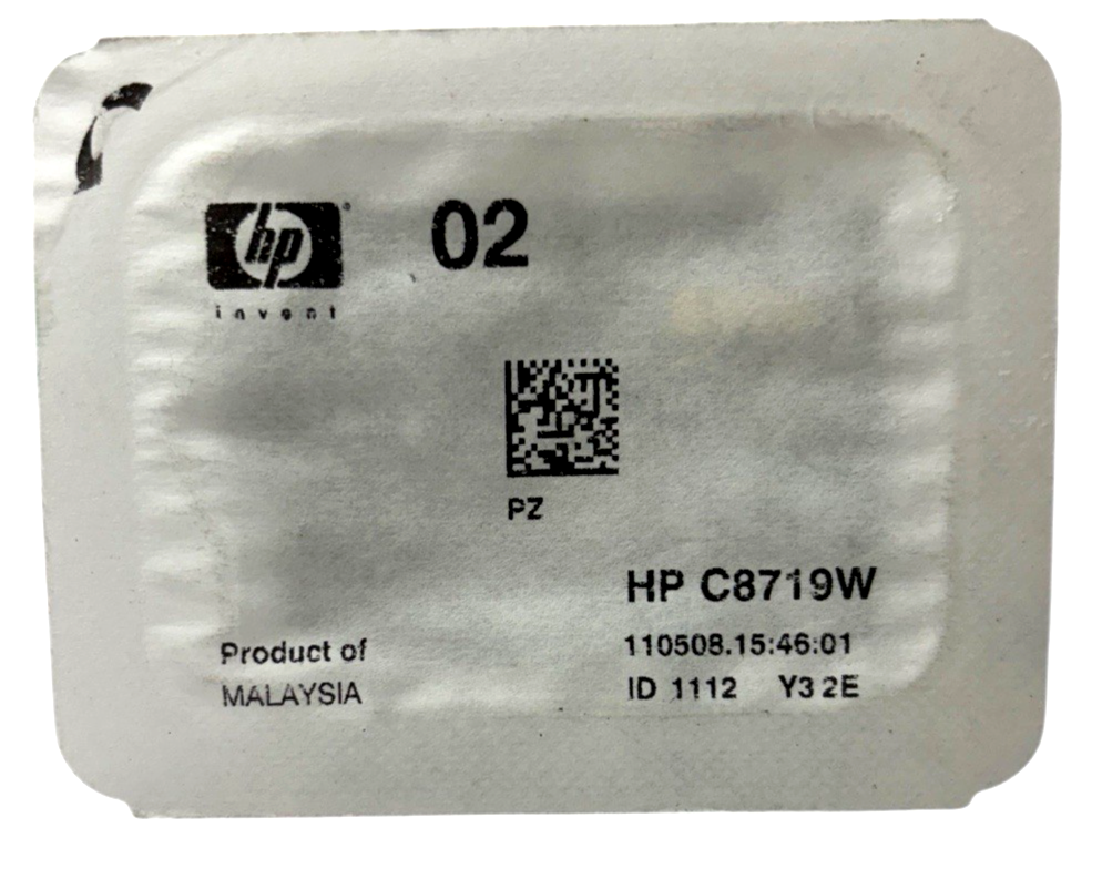 NEW Ink Cartridges HP C8719W Invent 02 Series "BLACK"